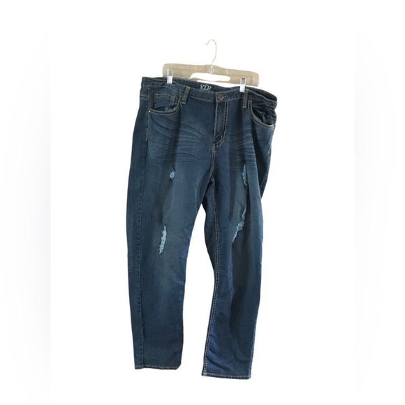 VIP Distressed Jeans Size 23/24 - Picture 8 of 9